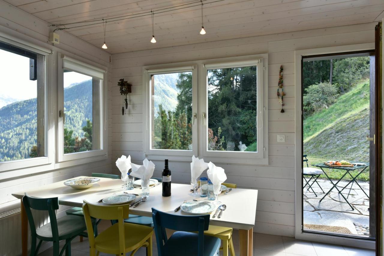 Villa Chalet Mousseron Grimentz Exterior foto