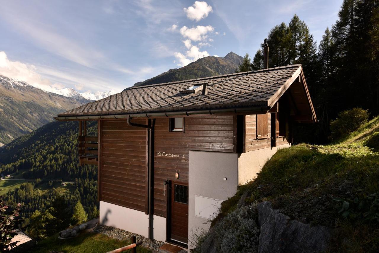 Villa Chalet Mousseron Grimentz Exterior foto