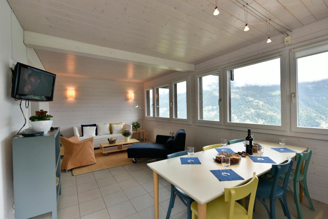 Villa Chalet Mousseron Grimentz Exterior foto